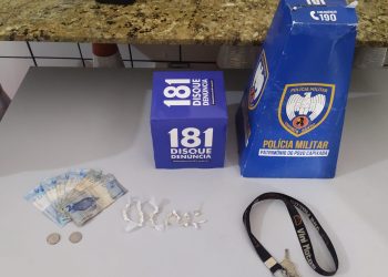 Polícia Militar detém homem por tráfico de drogas em Boa Esperança