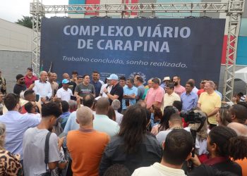 Governo ES - Governador inaugura viaduto e obras do Complexo Viário de Carapina