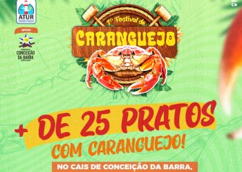 Conceição da Barra ganha mais um Festival Gastronômico em setembro, o “Festival do Caranguejo”