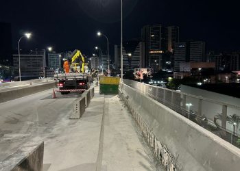 Governo ES - Terceira Ponte vai ter interdição total para trabalhos finais de ampliação na noite deste domingo (06)