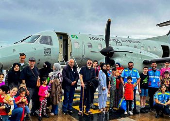 Grupo de repatriados da Faixa de Gaza chega a Campinas