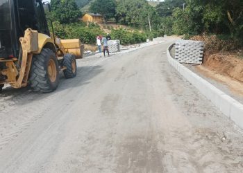 Córrego de São João está sendo transformado com obras de pavimentação pela Atual Gestão de Jailson Quiuqui