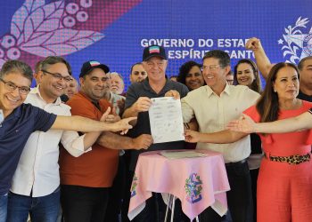 Governo ES - Governo inaugura obras e anuncia edital para pavimentação de rodovia em Divino de São Lourenço