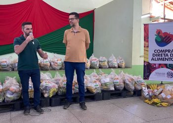 Marilândia fortalece a segurança alimentar com entrega de alimentos a famílias assistidas